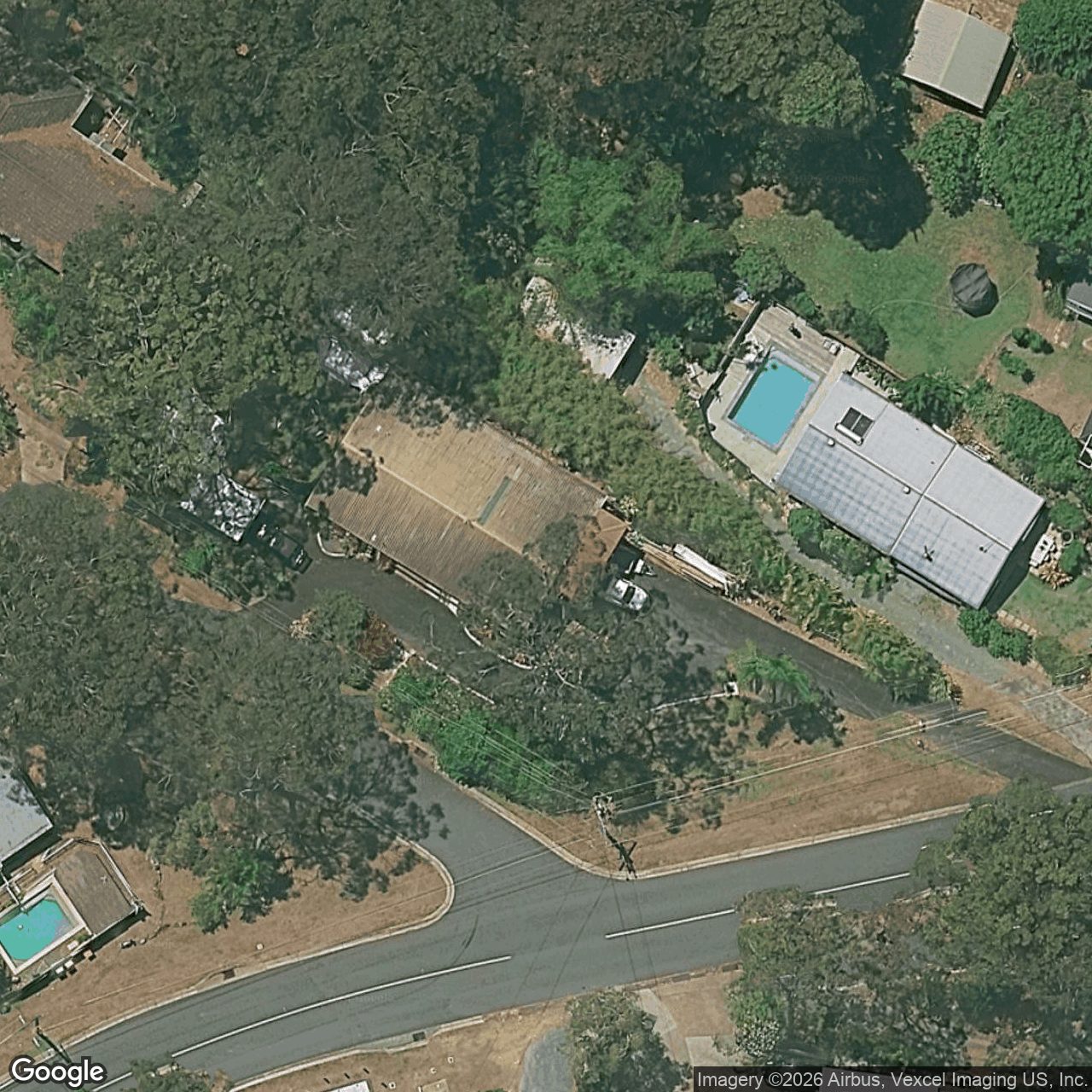 Aerial view of 1 Horsman Road, Elanora QLD 4221