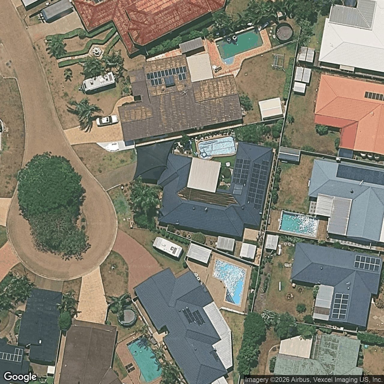 Aerial view of 12 Blackbean Court, Elanora QLD 4221