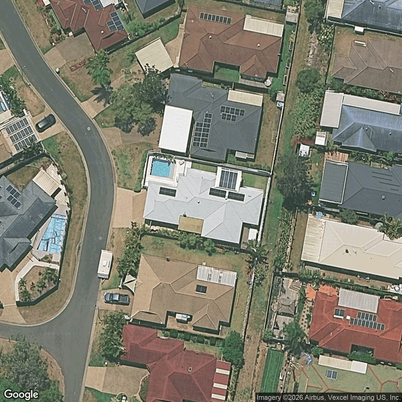 Aerial view of 8 Goldvilla Drive, Elanora QLD 4221