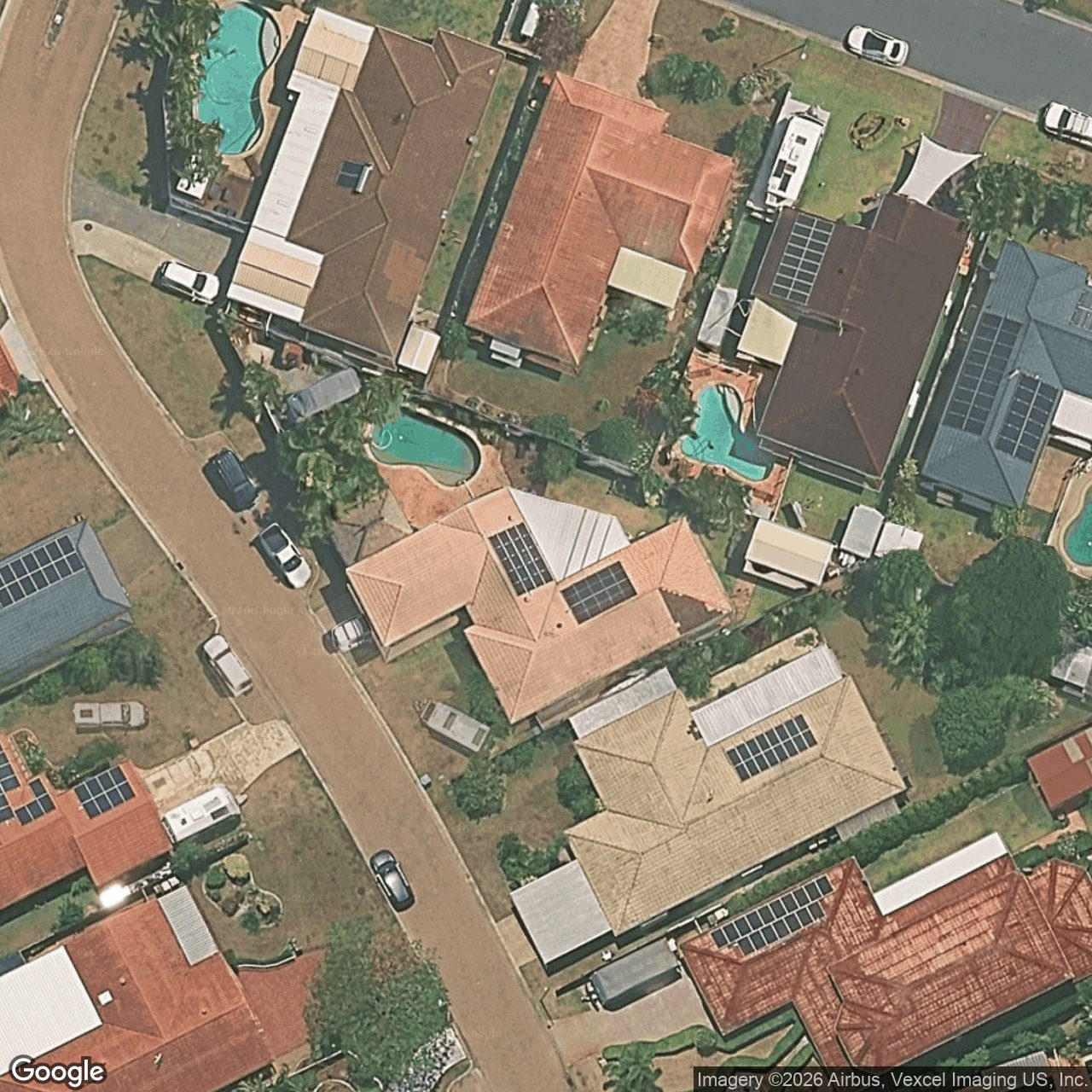 Aerial view of 4 Blackbean Court, Elanora QLD 4221