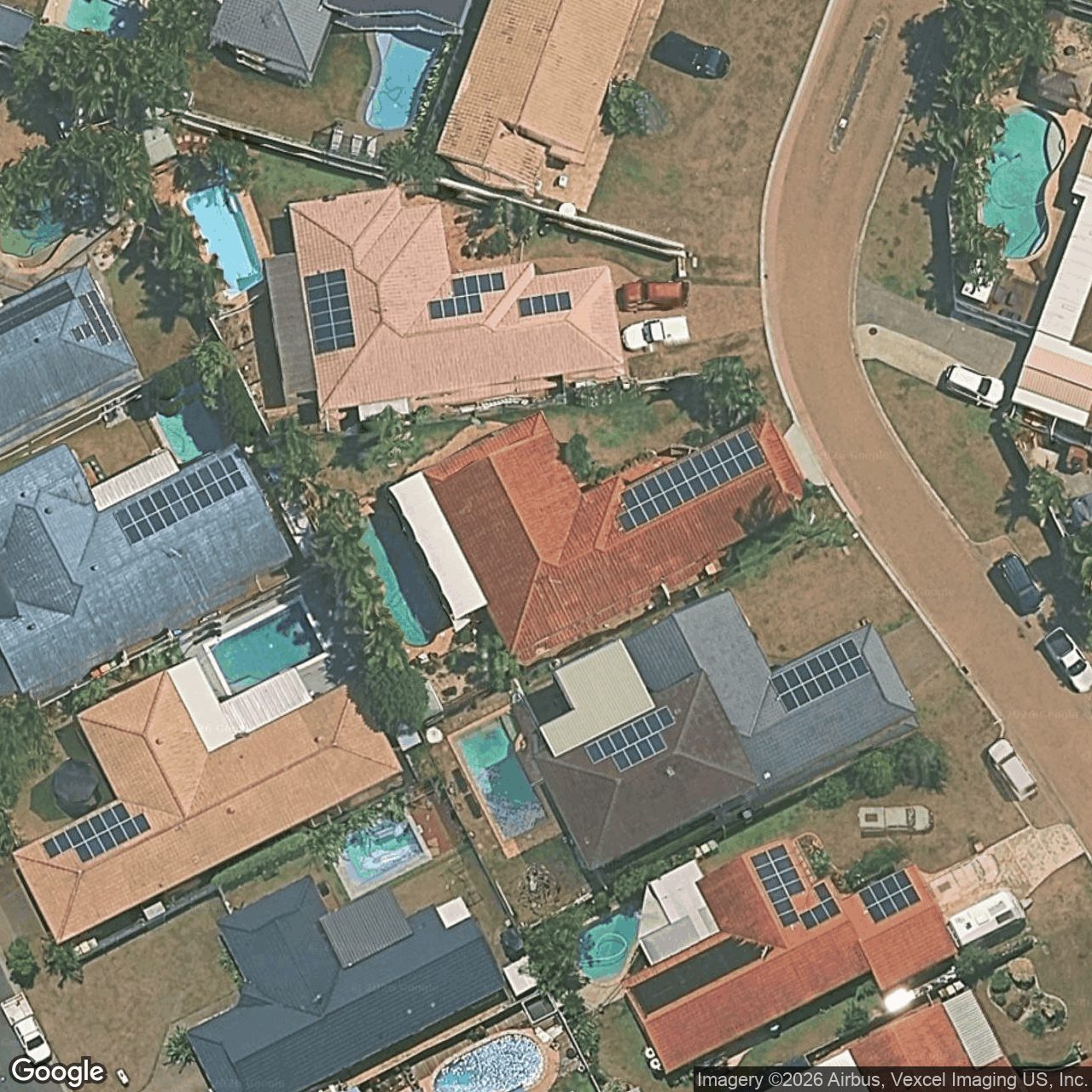 Aerial view of 5 Blackbean Court, Elanora QLD 4221