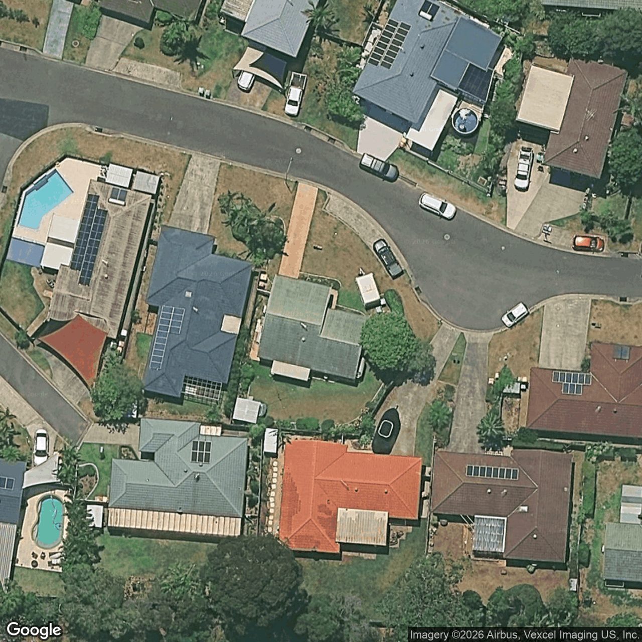 Aerial view of 17 Kalmia Court, Elanora QLD 4221
