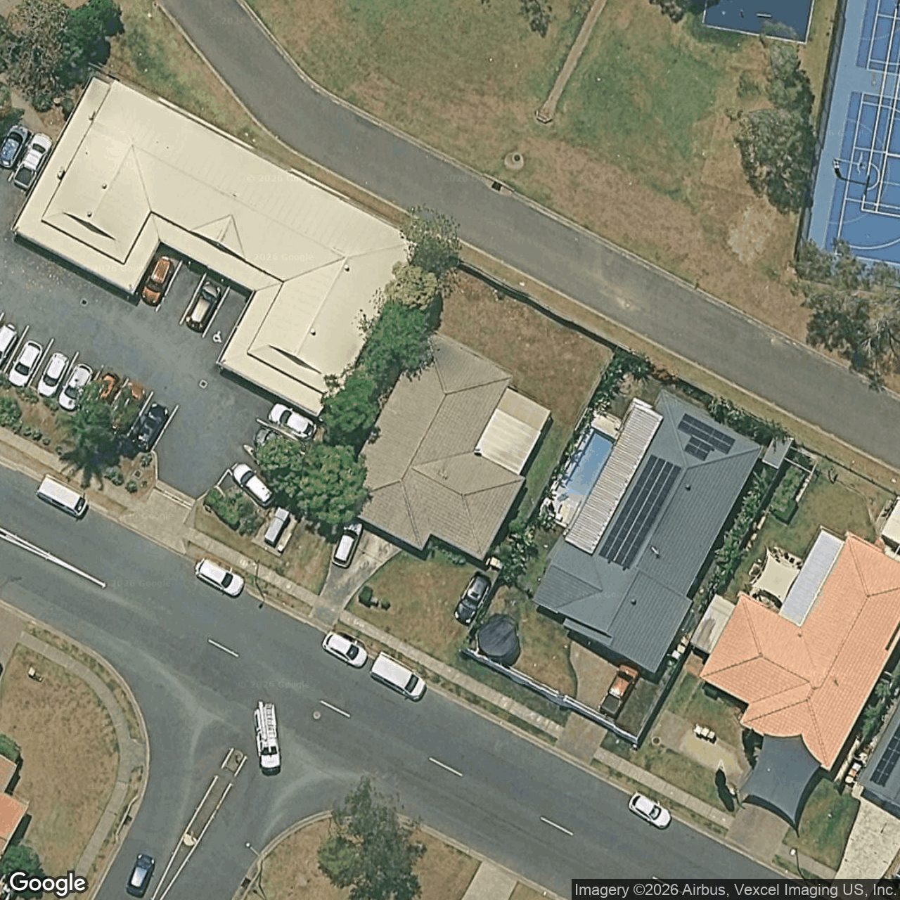 Aerial view of 8 Saffron Street, Elanora QLD 4221
