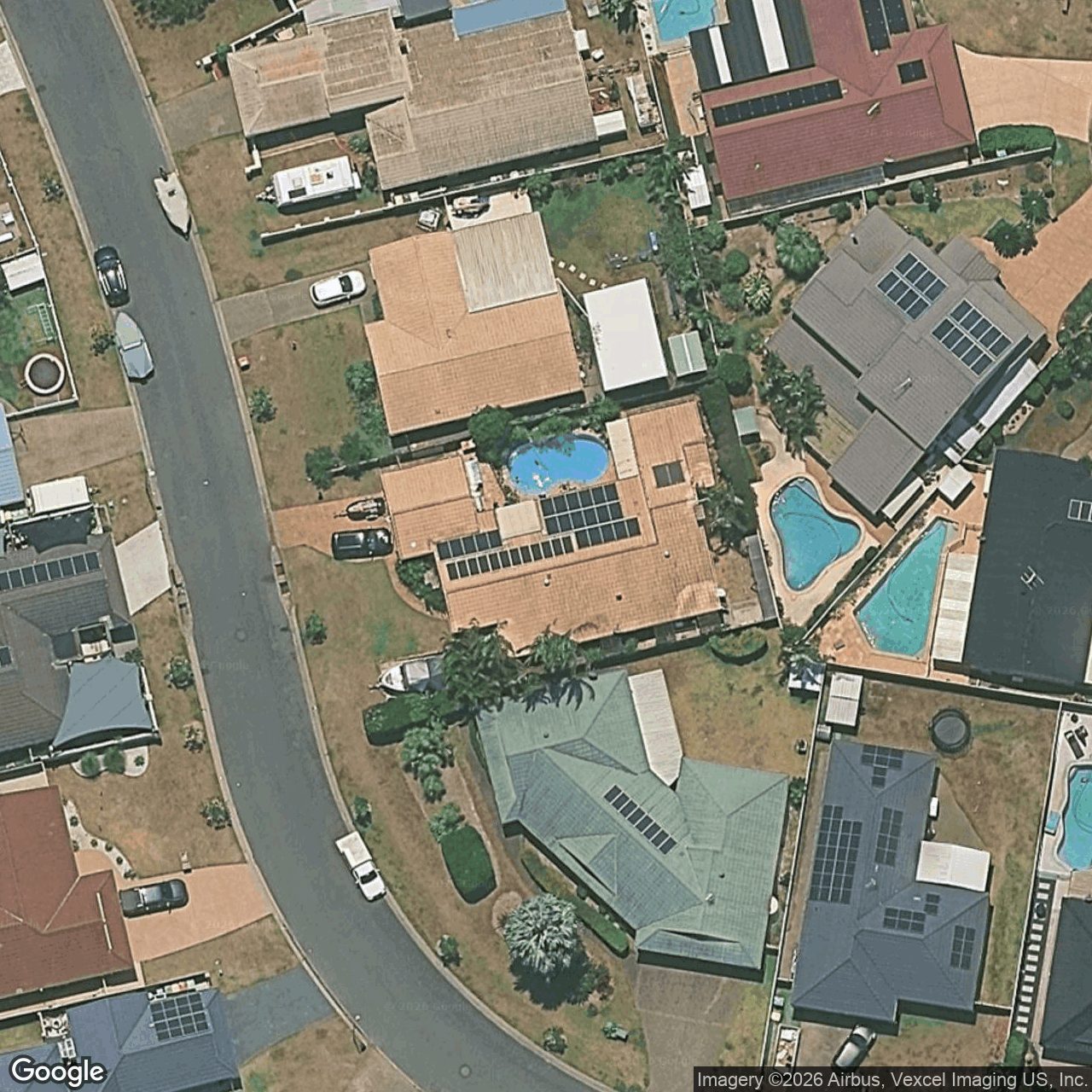 Aerial view of 15 Bergamont Street, Elanora QLD 4221
