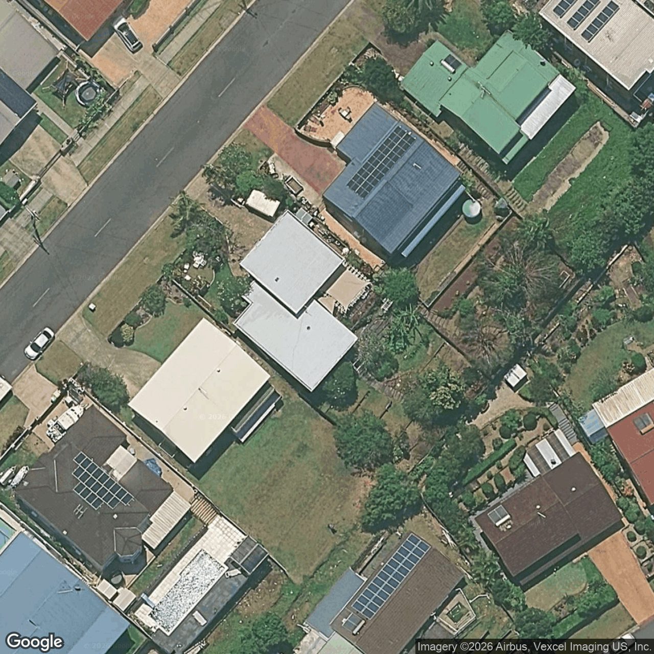 Aerial view of 20 Seaview Parade, Elanora QLD 4221