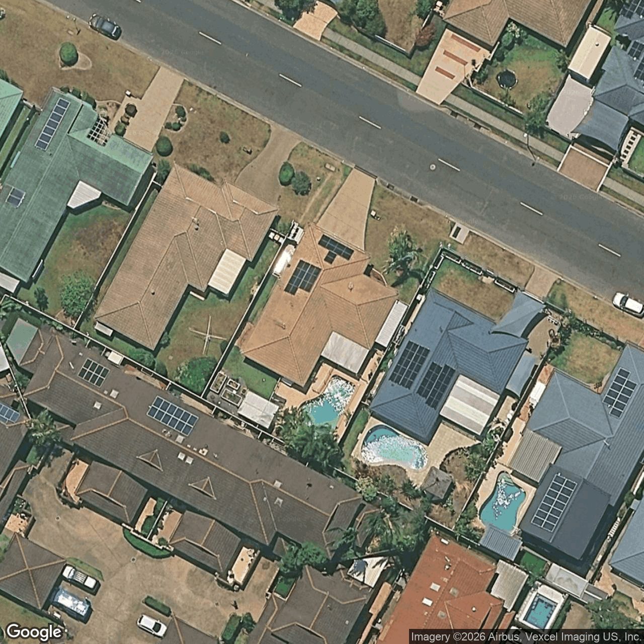 Aerial view of 17 Saffron Street, Elanora QLD 4221