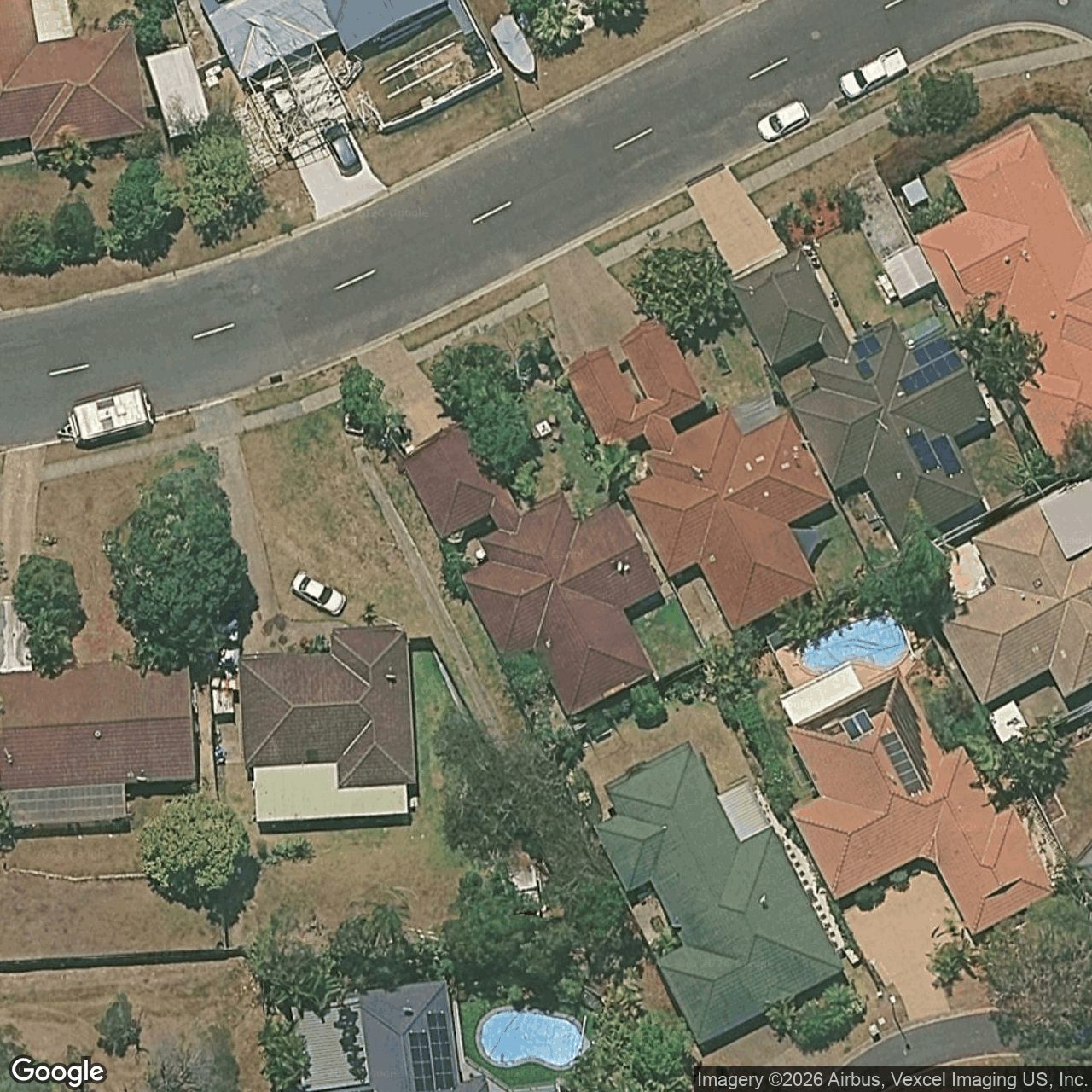 Aerial view of 85 Saffron Street, Elanora QLD 4221