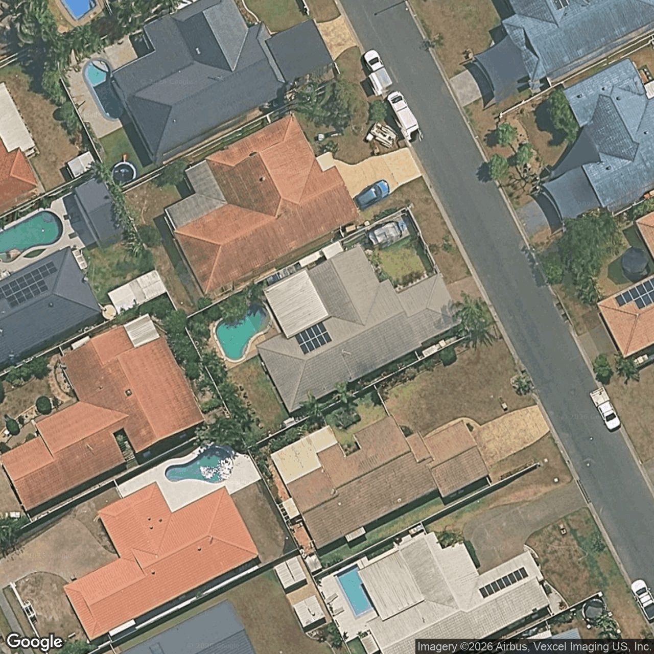 Aerial view of 34 Bergamont Street, Elanora QLD 4221