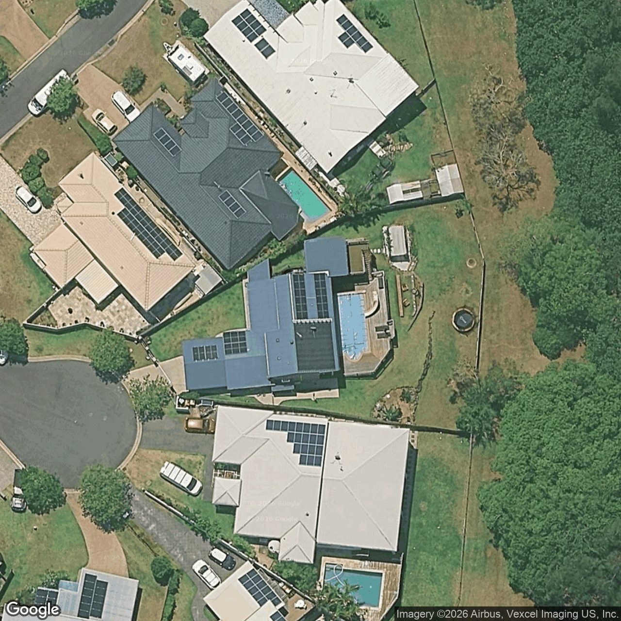 Aerial view of 22 Nyoka Court, Elanora QLD 4221