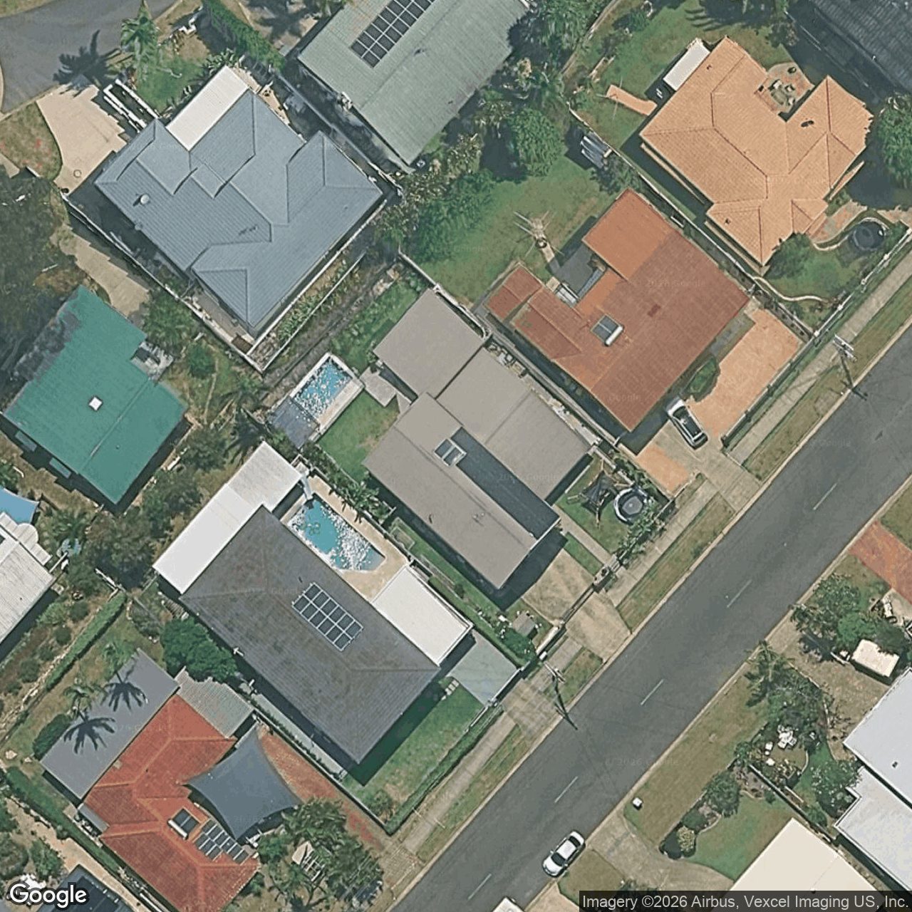 Aerial view of 15 Seaview Parade, Elanora QLD 4221
