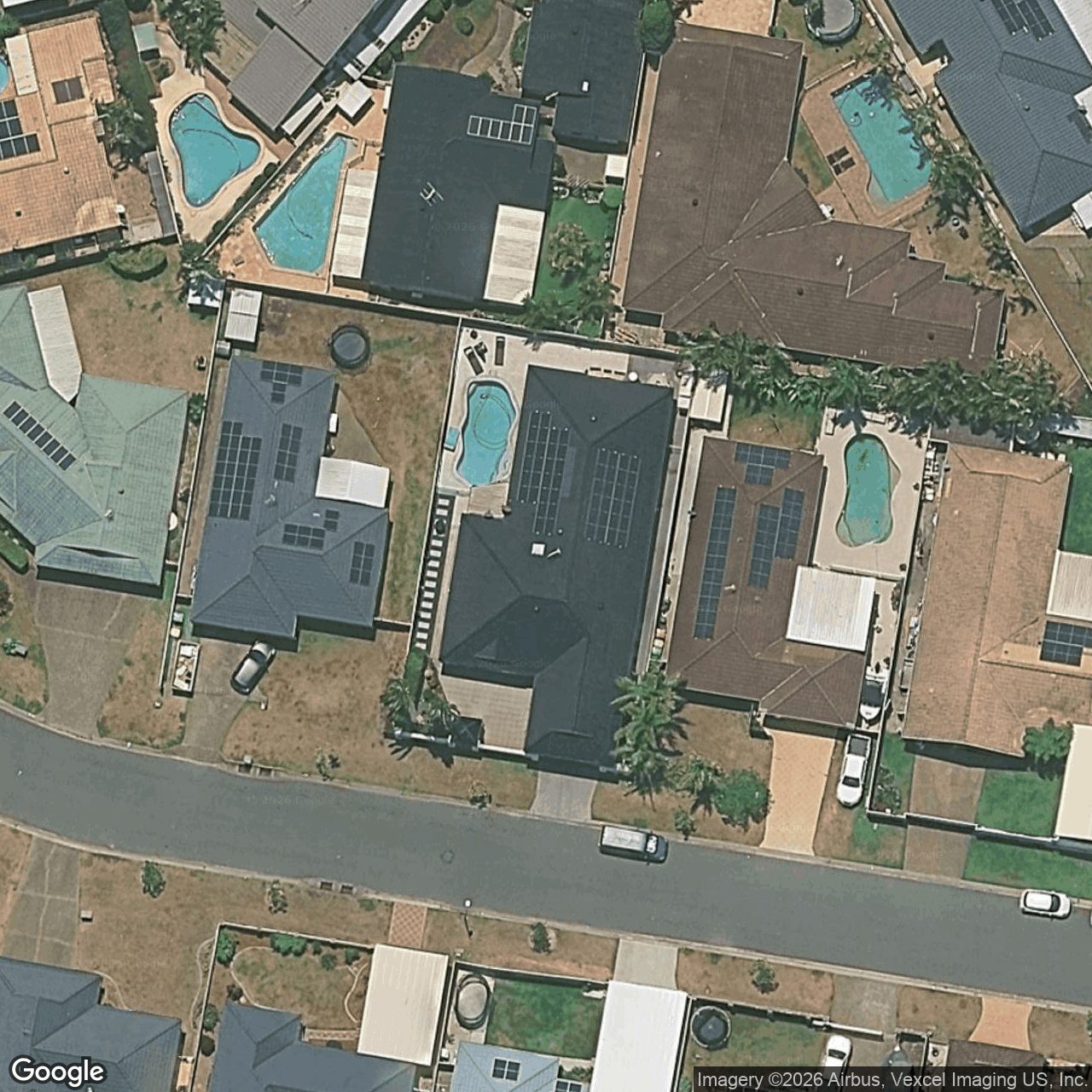 Aerial view of 7 Bergamont Street, Elanora QLD 4221