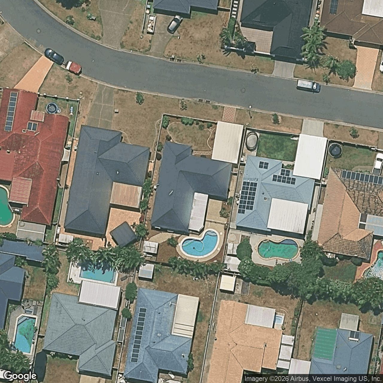 Aerial view of 10 Bergamont Street, Elanora QLD 4221