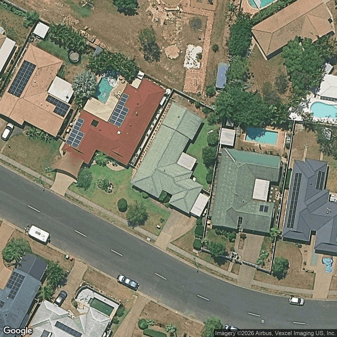 Aerial view of 46 Saffron Street, Elanora QLD 4221