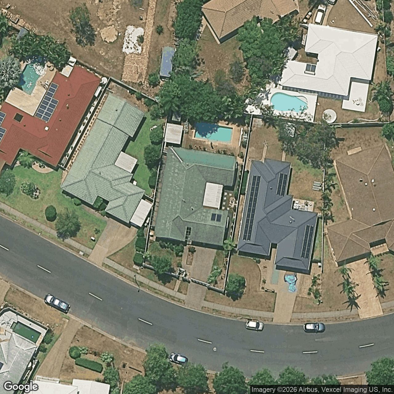 Aerial view of 48 Saffron Street, Elanora QLD 4221