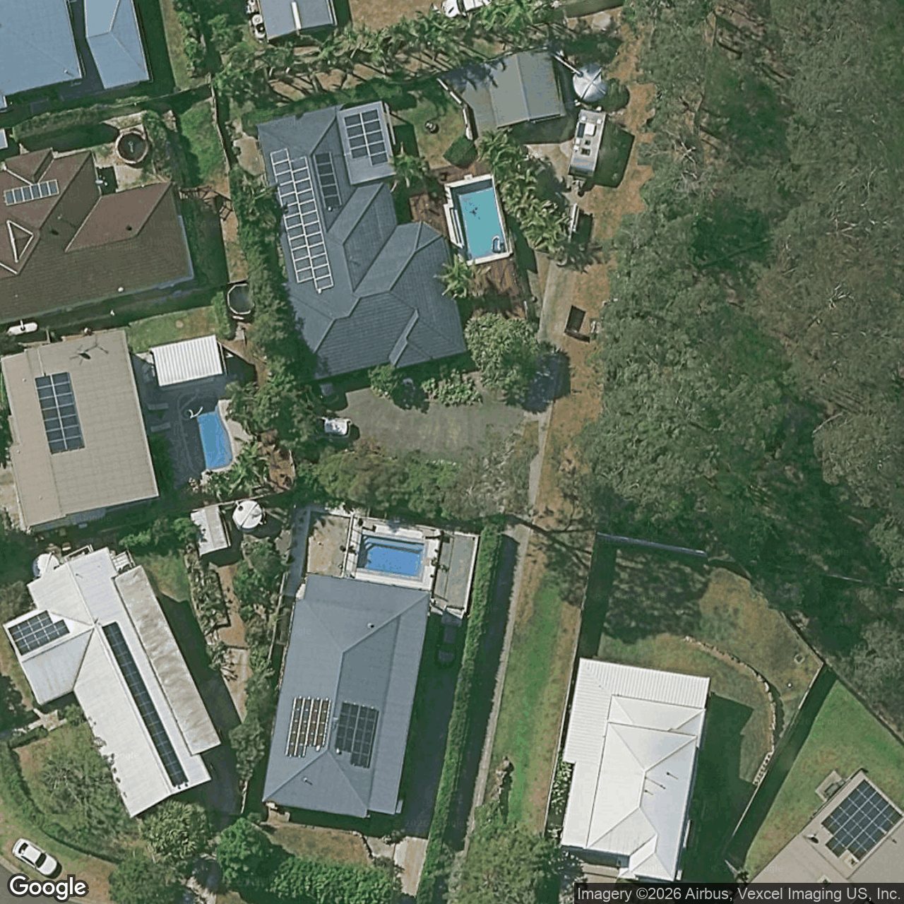 Aerial view of 27 Moondani Drive, Gilston QLD 4211