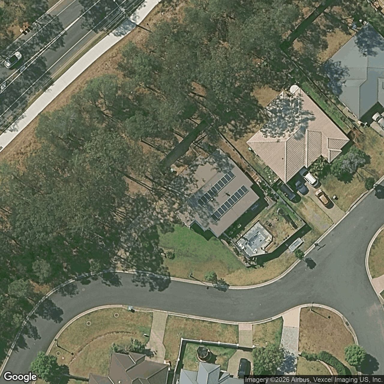 Aerial view of 49 Moondani Drive, Gilston QLD 4211