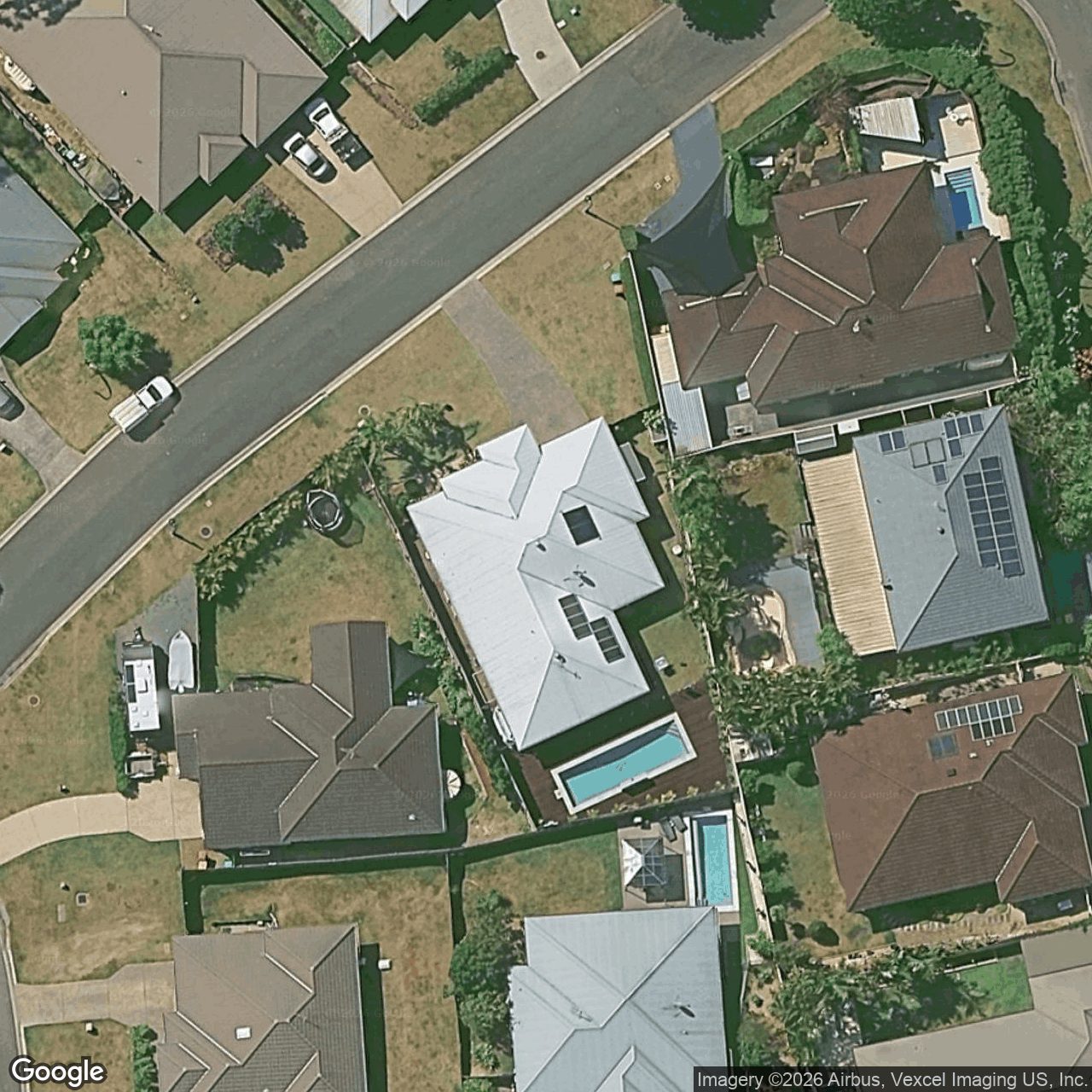 Aerial view of 36 Moondani Drive, Gilston QLD 4211