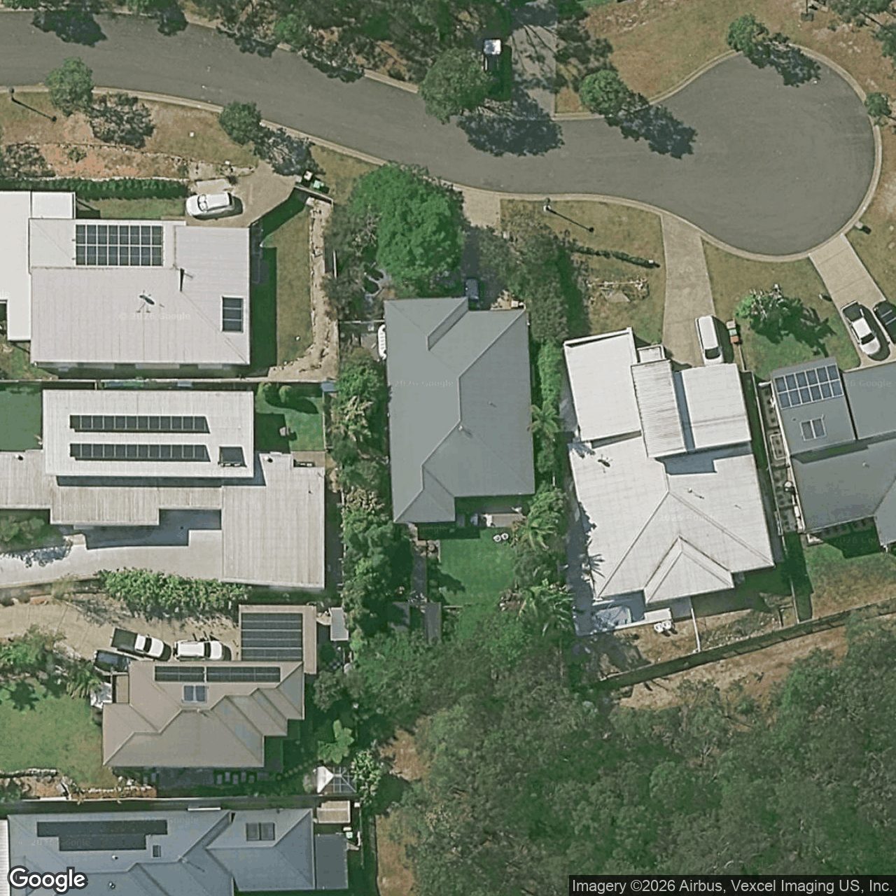 Aerial view of 5 Sunbird Court, Gilston QLD 4211