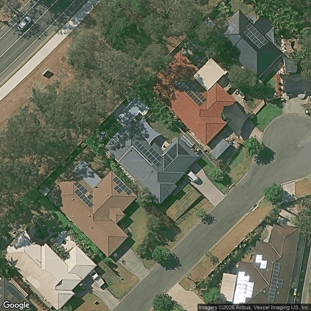 Aerial view of 14 Platinum Court, Gilston QLD 4211