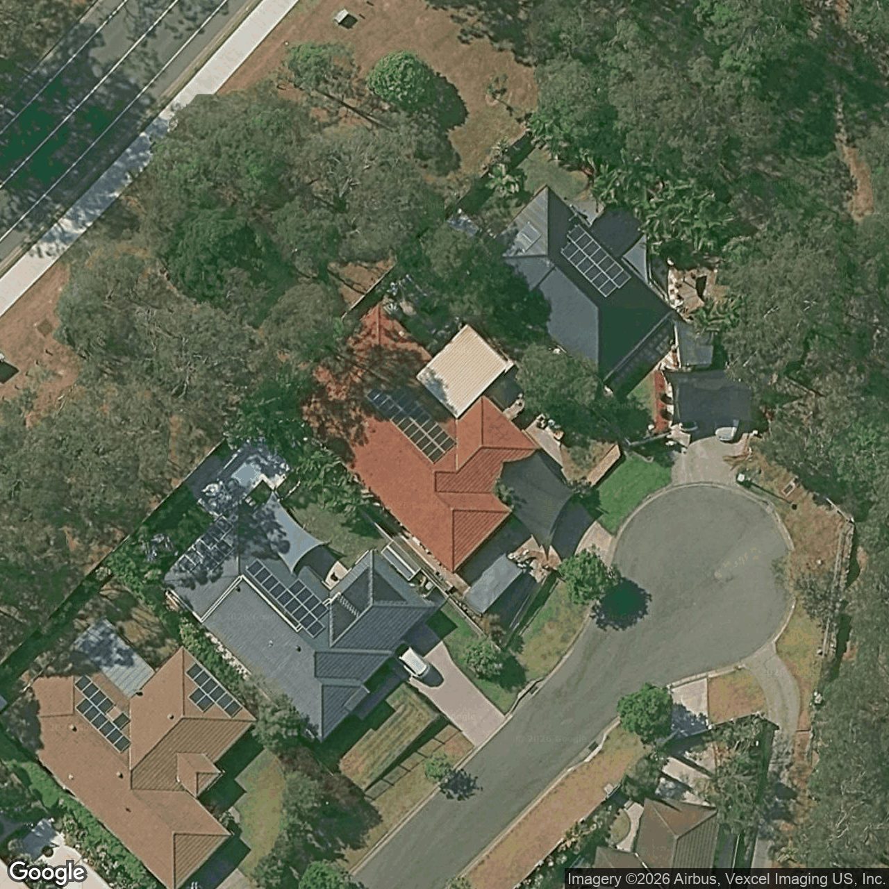 Aerial view of 16 Platinum Court, Gilston QLD 4211