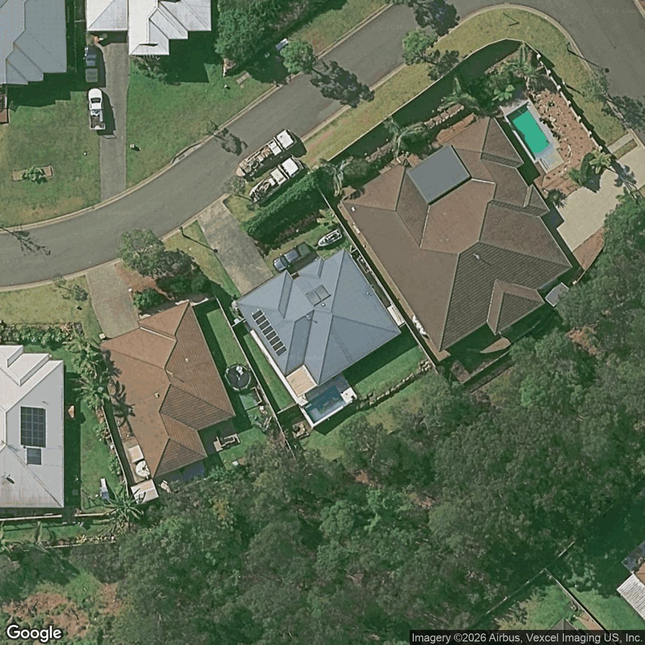 Aerial view of 6 Mistletoe Court, Gilston QLD 4211