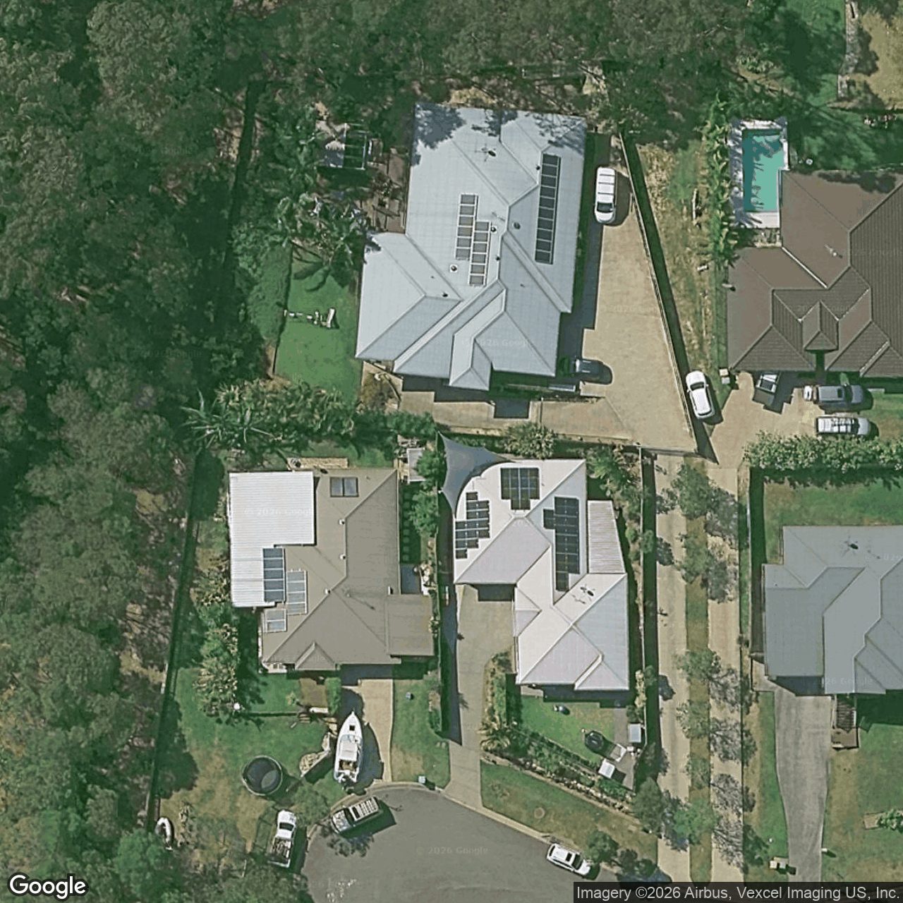 Aerial view of 11 Mistletoe Court, Gilston QLD 4211