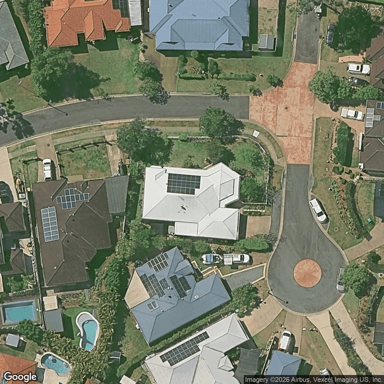 Aerial view of 1 Dollar Bird Court, Gilston QLD 4211
