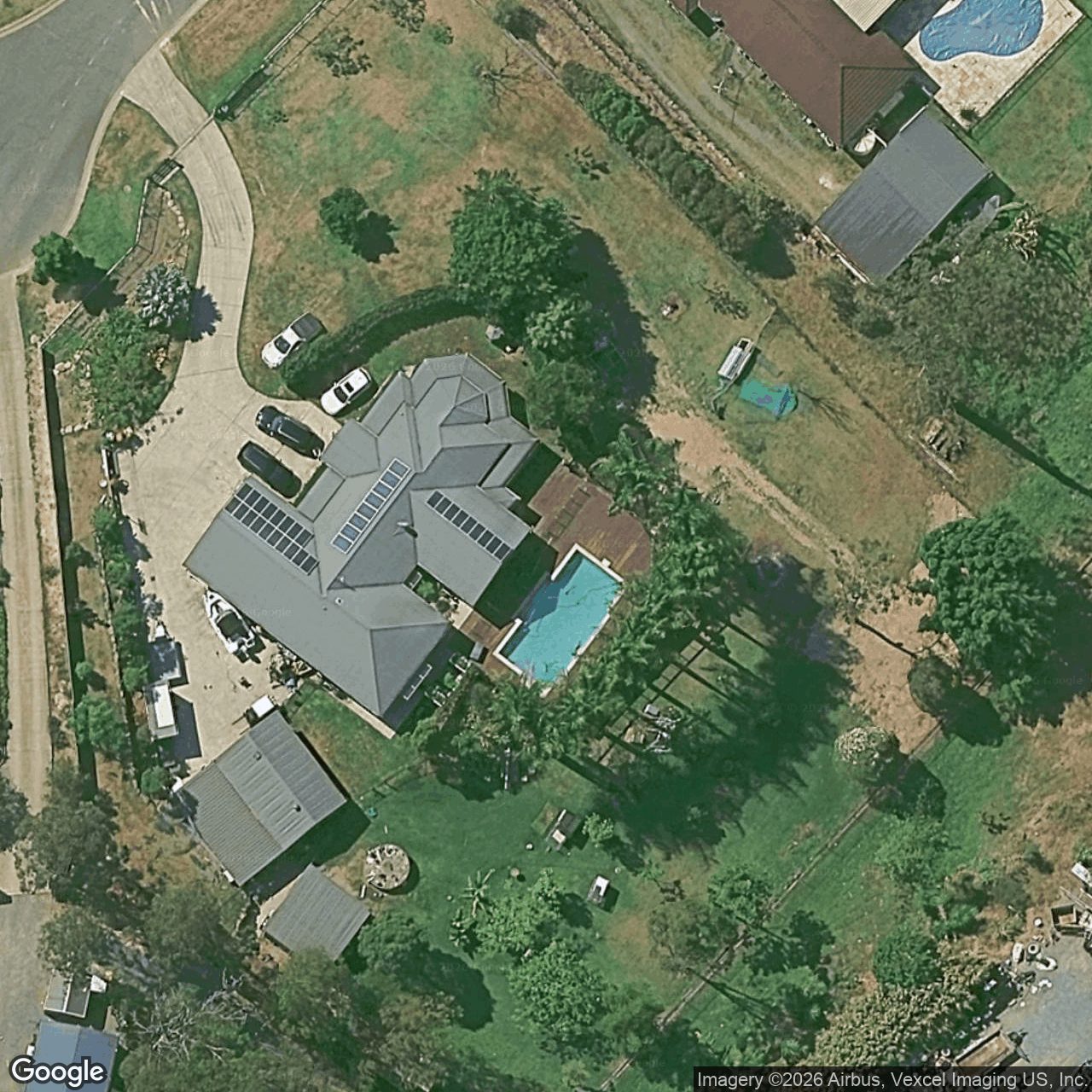Aerial view of 14 Hanwood Court, Gilston QLD 4211