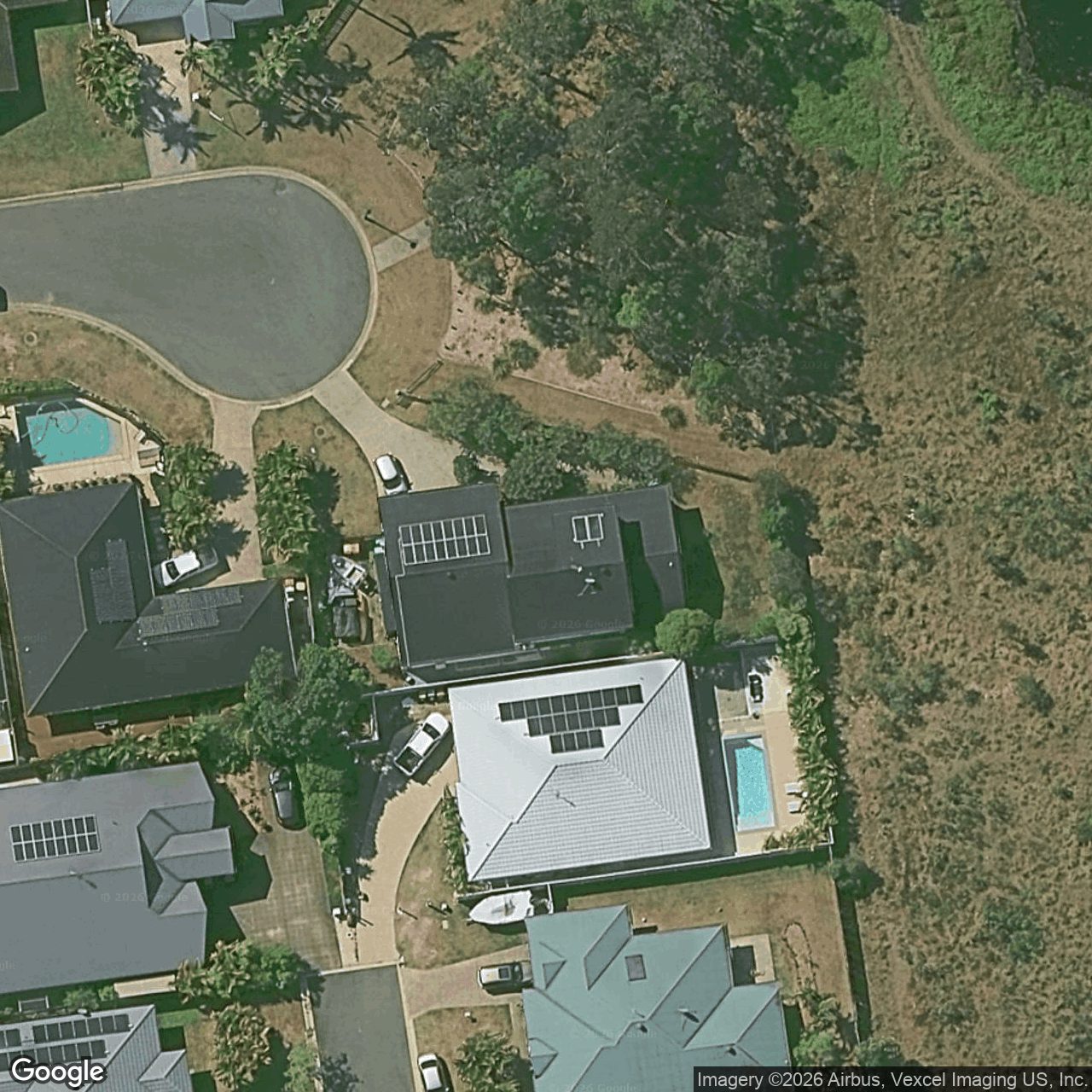 Aerial view of 7 Fantail Court, Gilston QLD 4211
