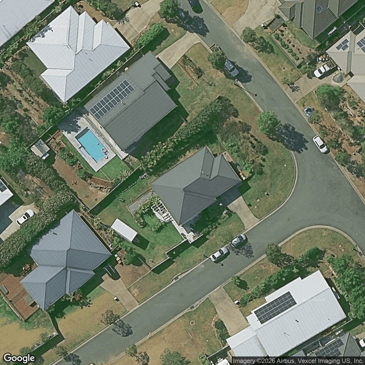 Aerial view of 4 Rose Robyn Lane, Gilston QLD 4211