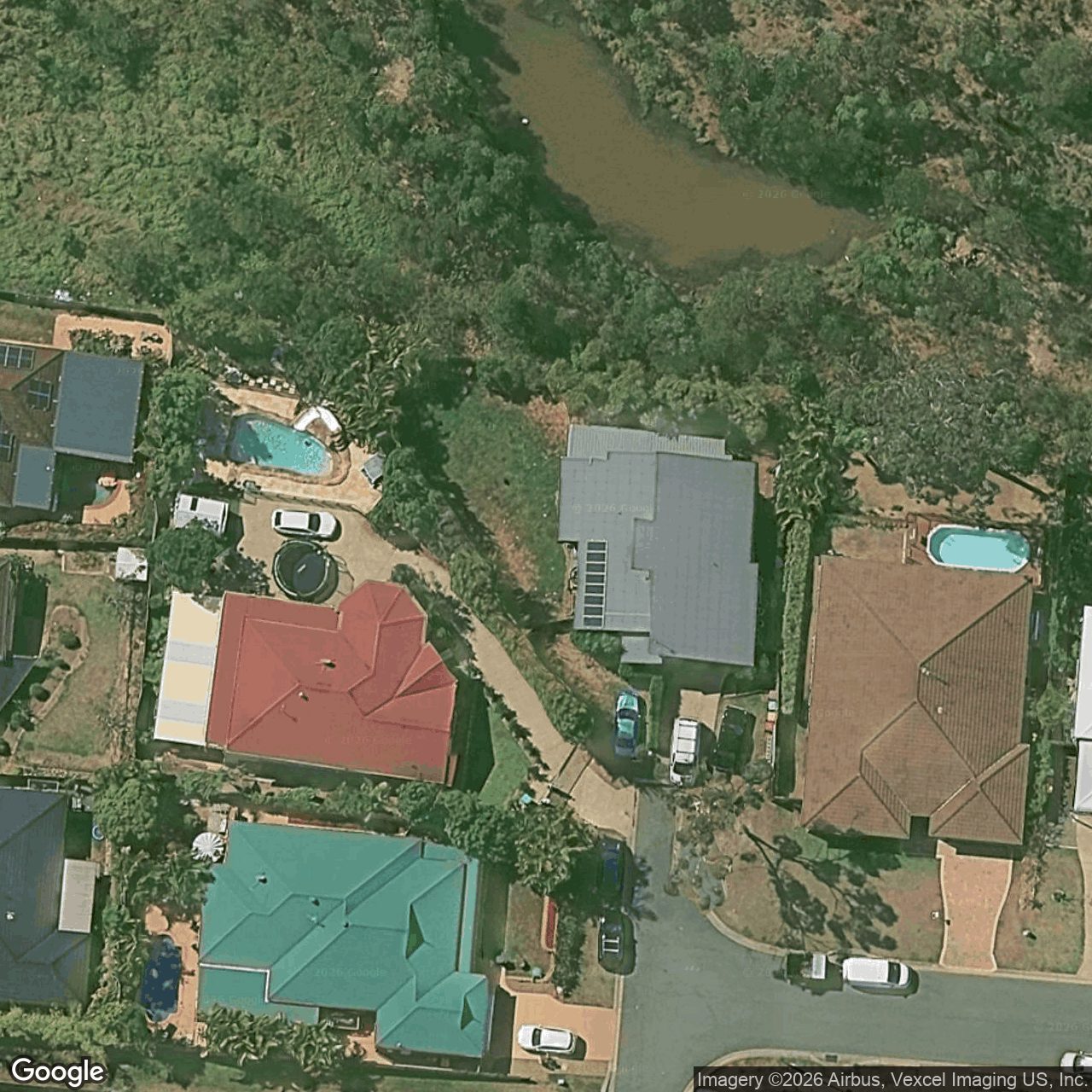 Aerial view of 23 Honey Eater Court, Gilston QLD 4211