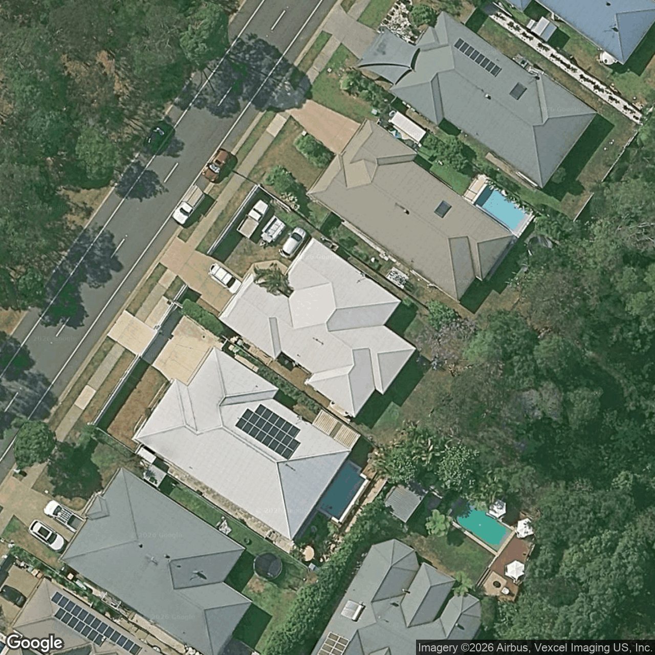 Aerial view of 65 Longhill Road, Gilston QLD 4211
