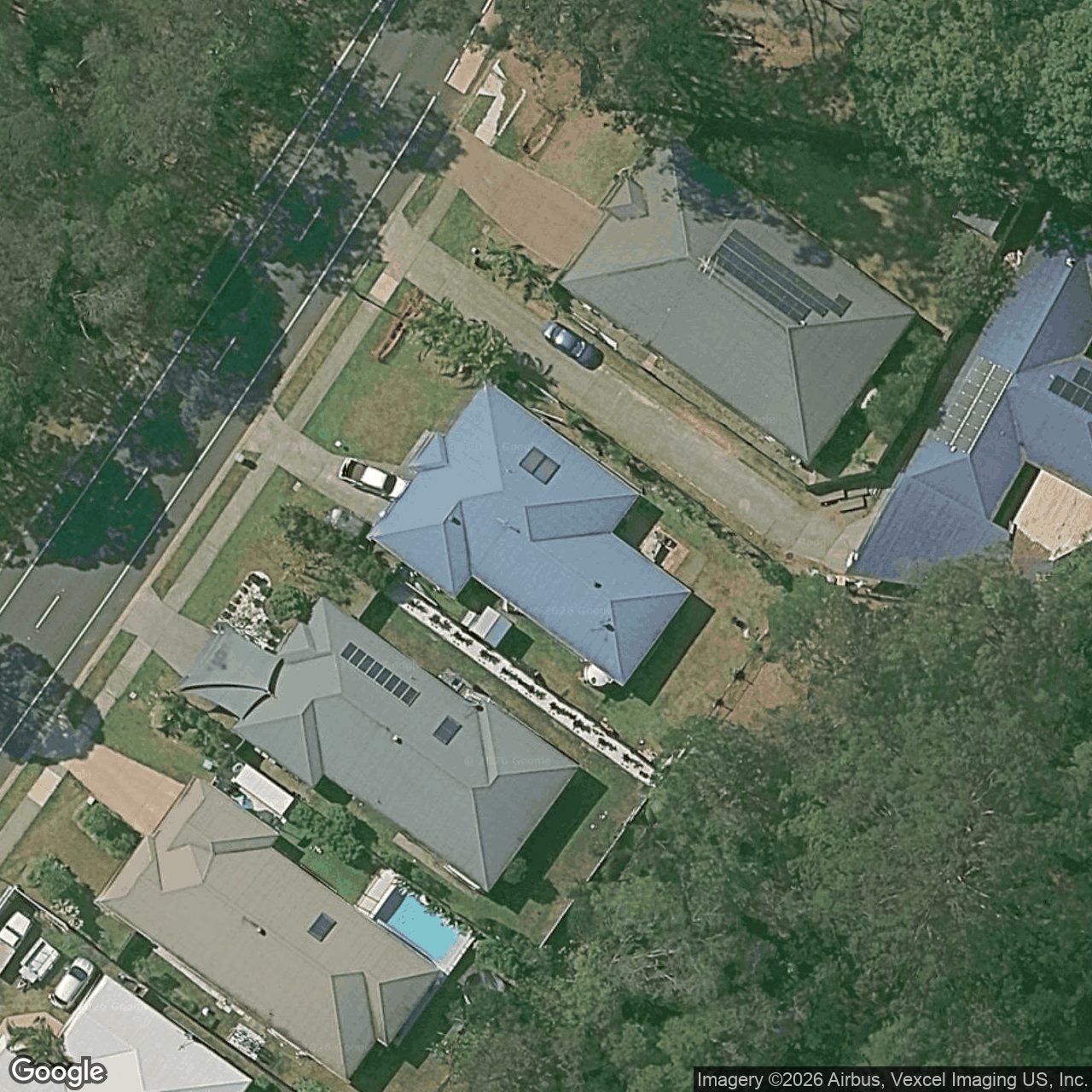 Aerial view of 59 Longhill Road, Gilston QLD 4211