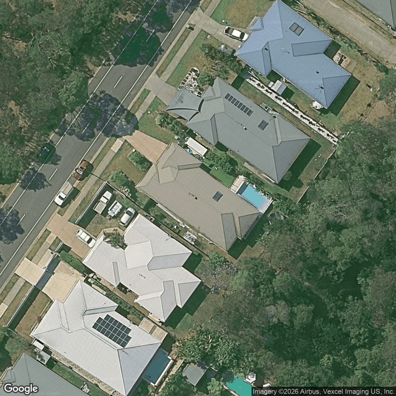 Aerial view of 63 Longhill Road, Gilston QLD 4211