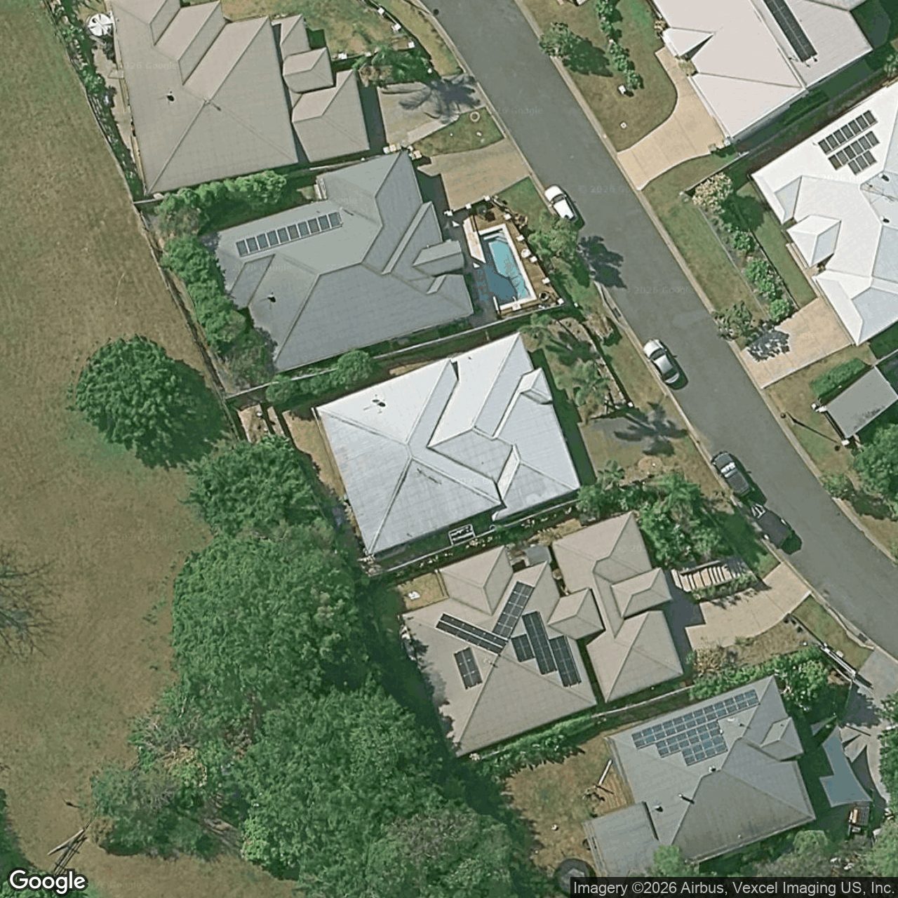Aerial view of 9 Billabong Court, Gilston QLD 4211