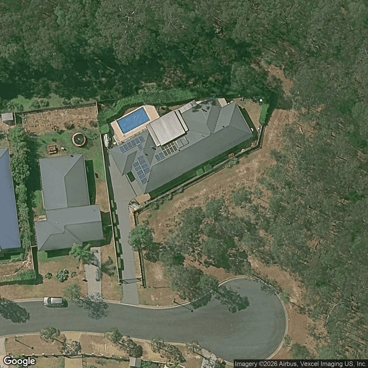 Aerial view of 12 Pitta Court, Gilston QLD 4211