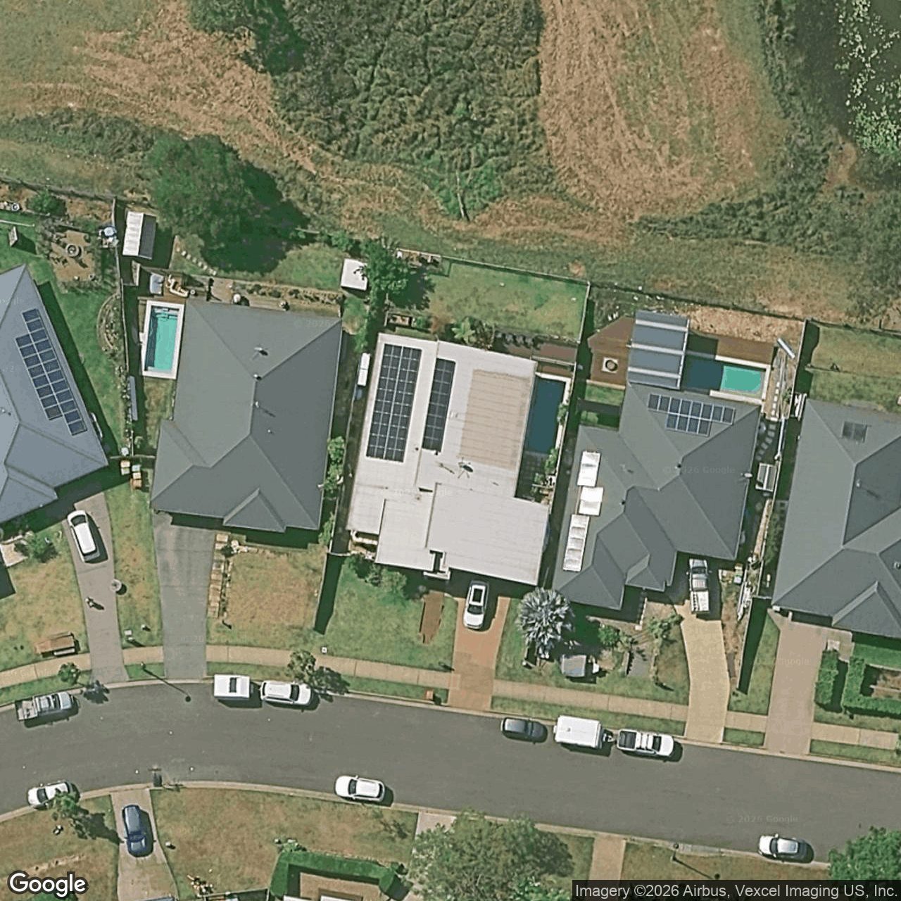 Aerial view of 32 Swagman Road, Gilston QLD 4211