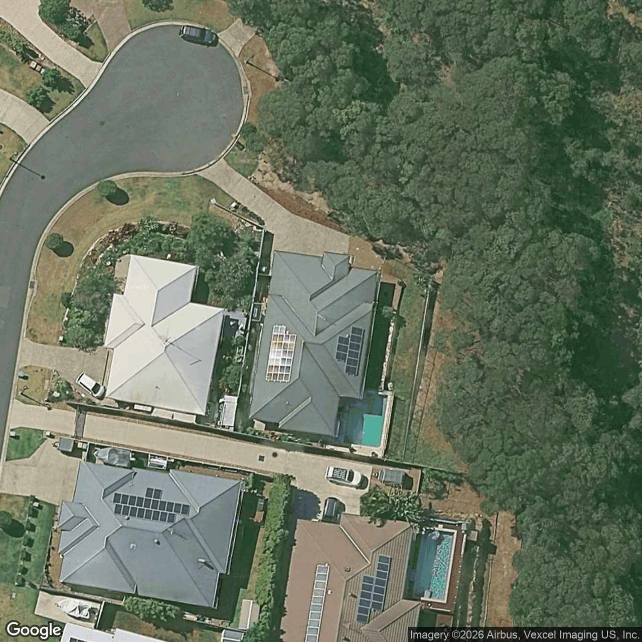 Aerial view of 13 Button Quail Court, Gilston QLD 4211
