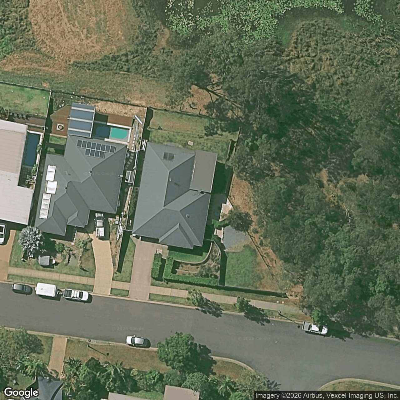 Aerial view of 36 Swagman Road, Gilston QLD 4211