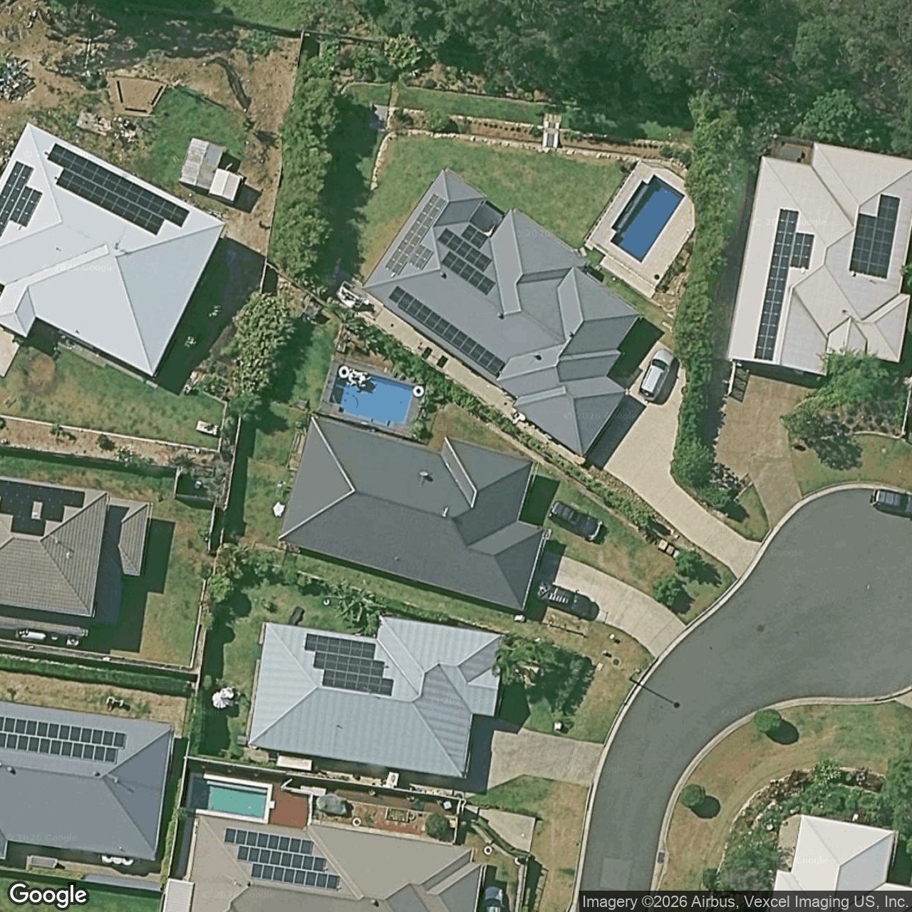Aerial view of 12 Button Quail Court, Gilston QLD 4211