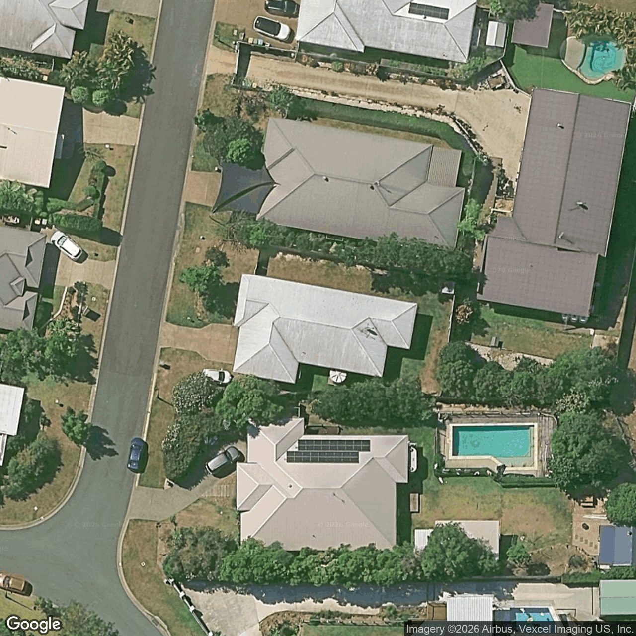 Aerial view of 3 Drovers Avenue, Gilston QLD 4211