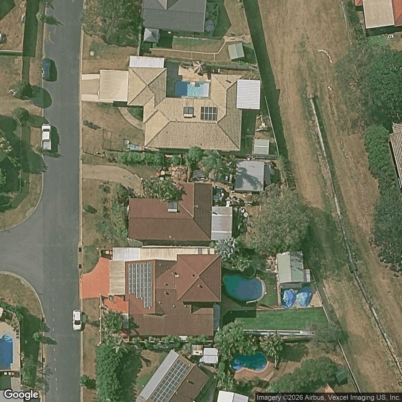 Aerial view of 6 Sue Court, Highland Park QLD 4211