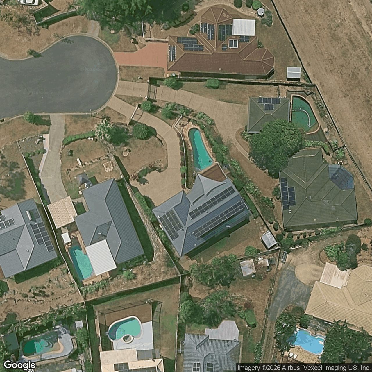 Aerial view of 18 Sue Court, Highland Park QLD 4211