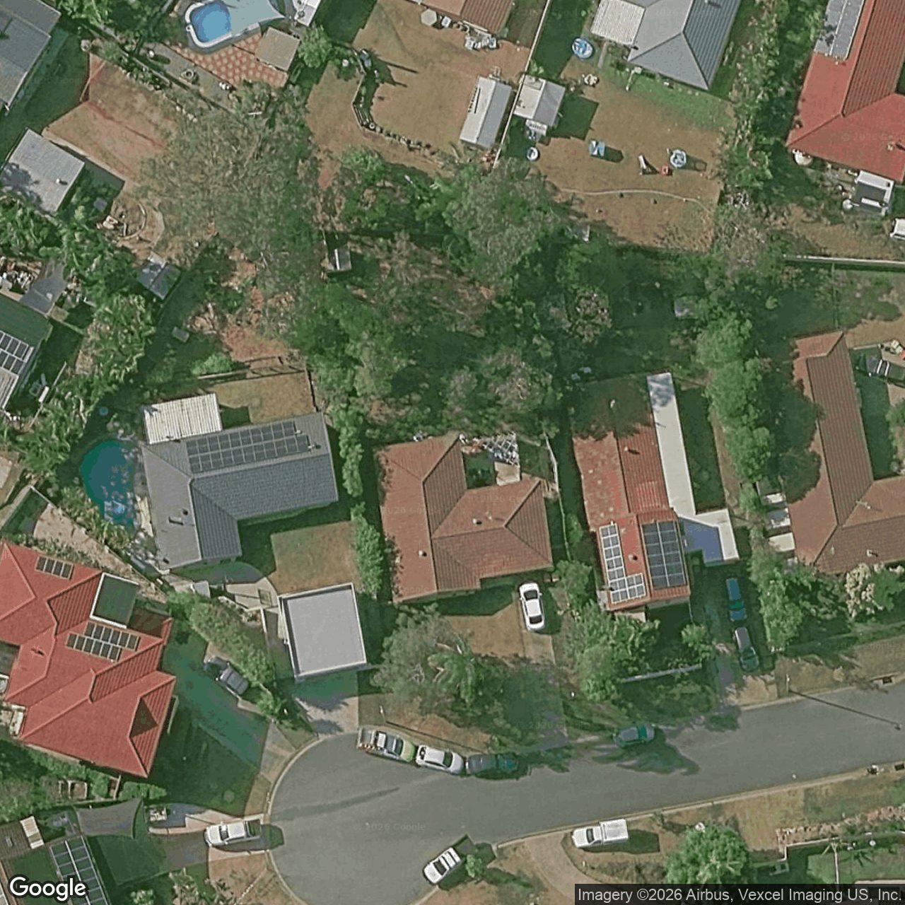 Aerial view of 5 Pauline Place, Highland Park QLD 4211