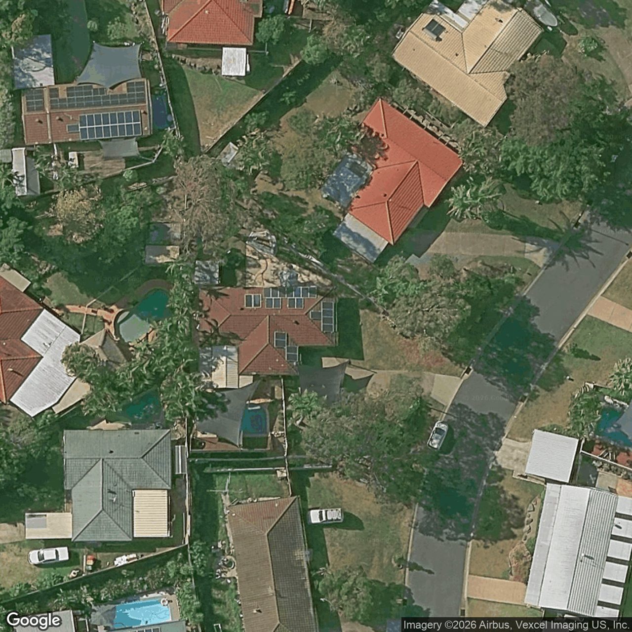 Aerial view of 4 Bernadette Place, Highland Park QLD 4211
