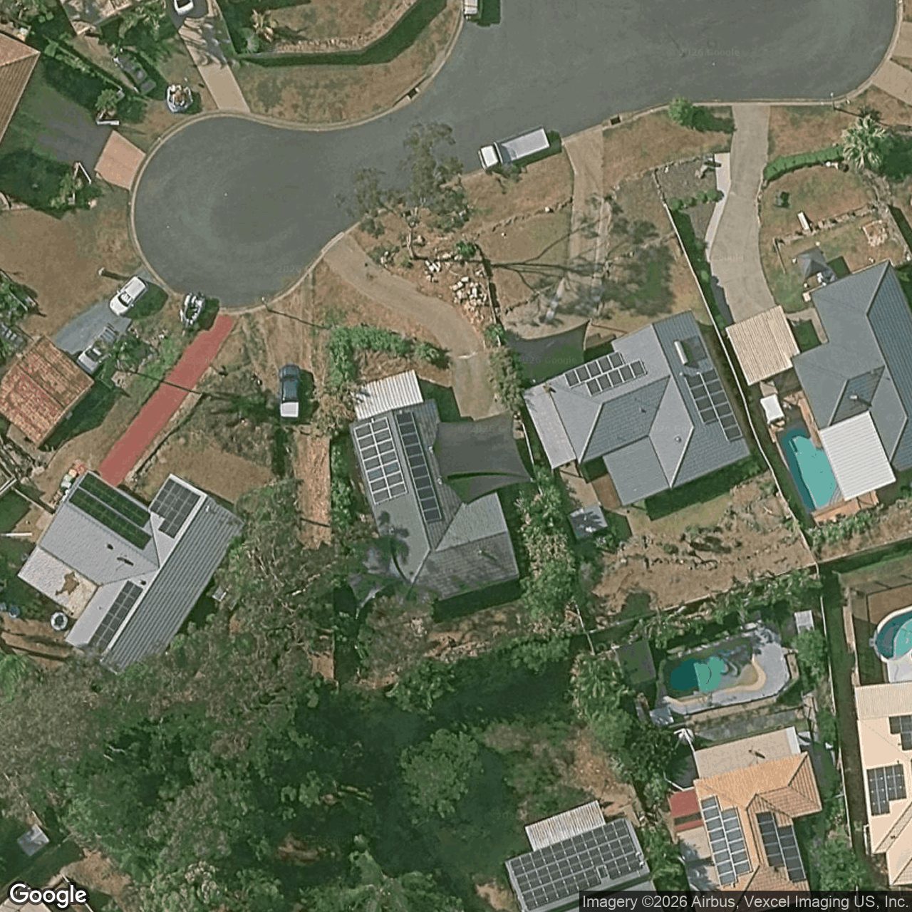 Aerial view of 17 Sue Court, Highland Park QLD 4211