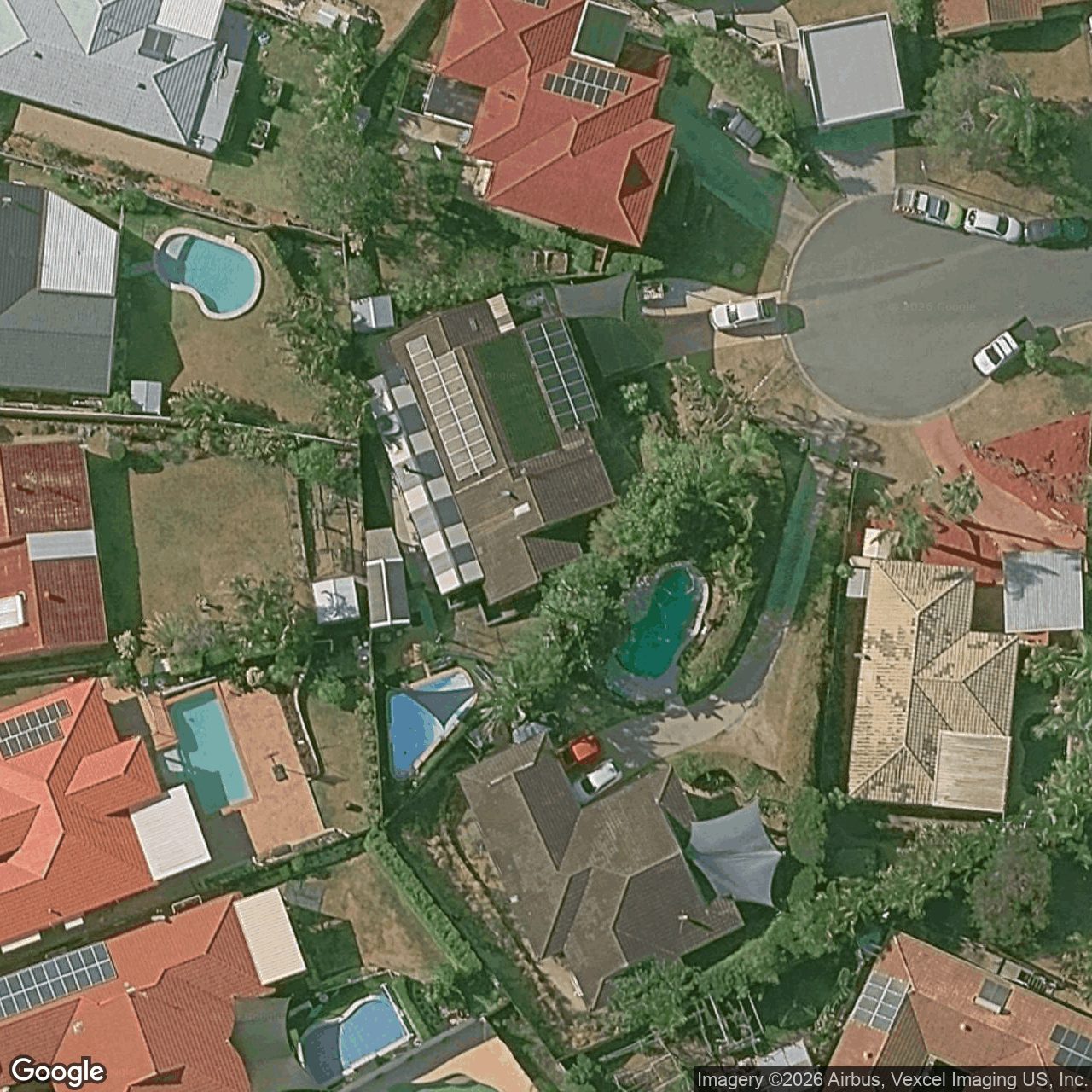 Aerial view of 10 Pauline Place, Highland Park QLD 4211