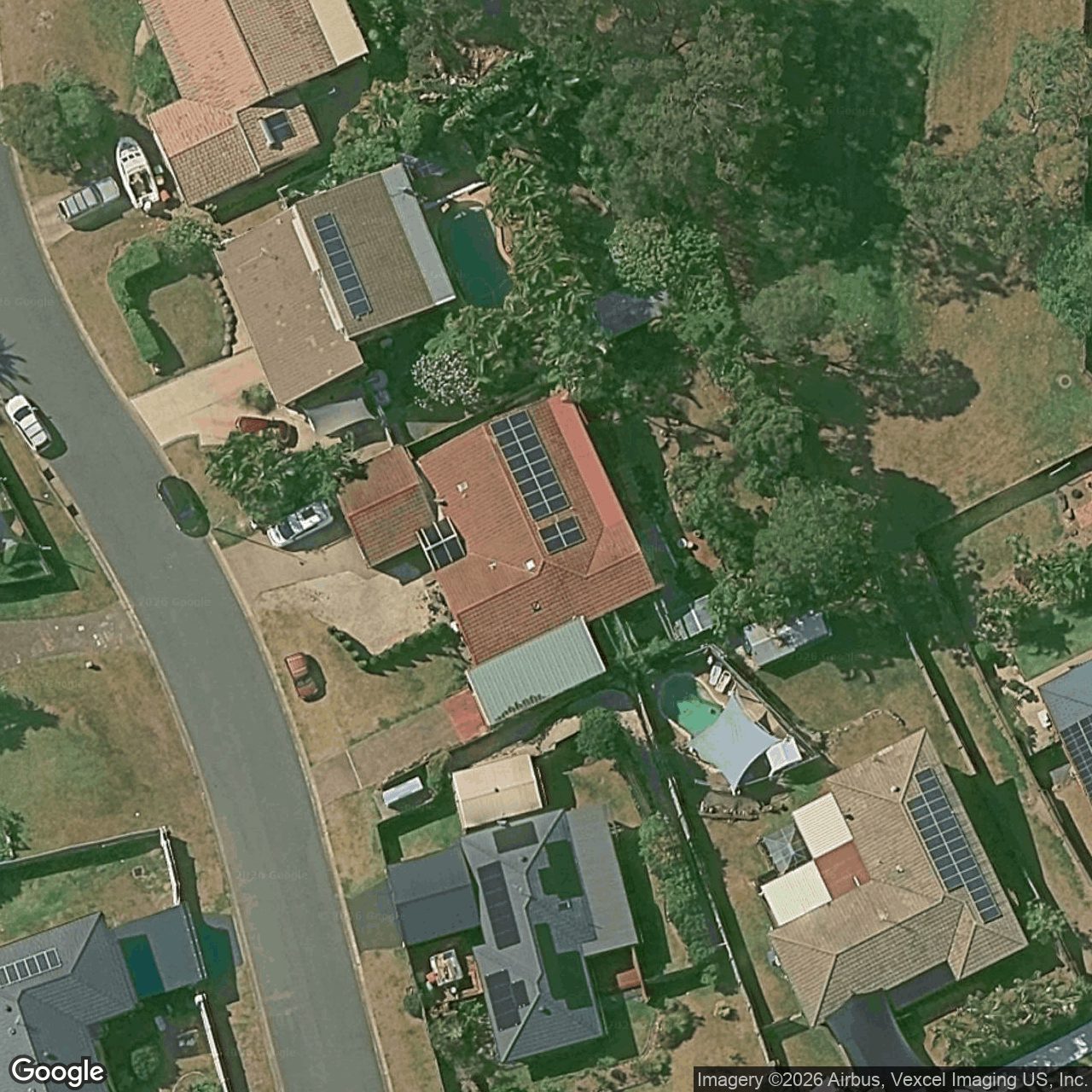 Aerial view of 3 Kilmarnock Close, Highland Park QLD 4211