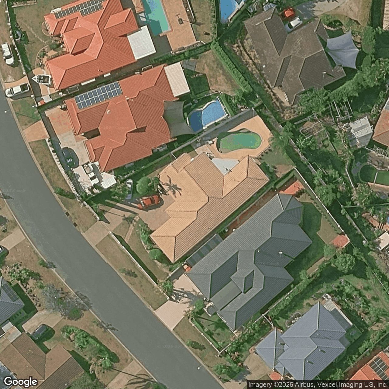 Aerial view of 20 Quigan Terrace, Highland Park QLD 4211