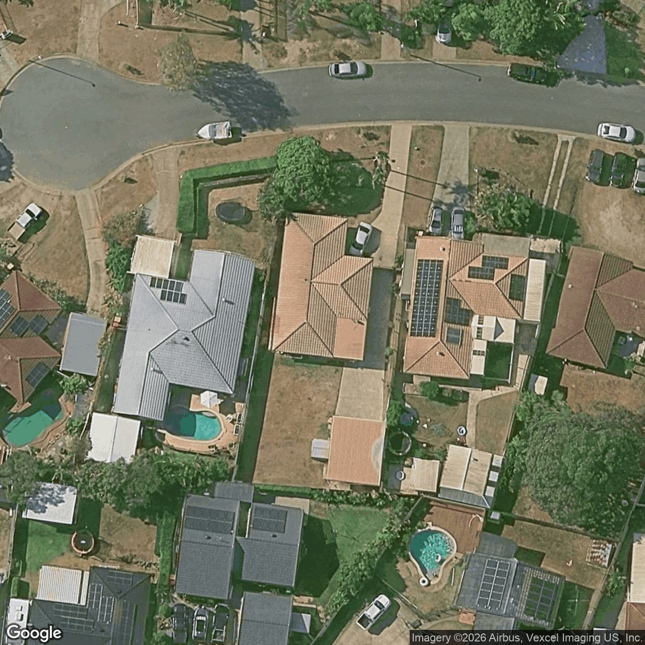 Aerial view of 8 Leesa Court, Highland Park QLD 4211